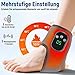 2 Stück 3-In-1 Fussmassagegerät, Fußmassagegerät, Foot Massager, Fußmassage, Tragbares Kabellose Fußmassagegerät 3 Modi und 5 Wärmestufen für Knöchel,Ferse,Sohle,Fußgewö... Ideal Geschenk für Eltern