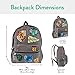 Harry Potter Kids Backpack Hogwarts School Bag Gryffindor Slytherin Hufflepuff