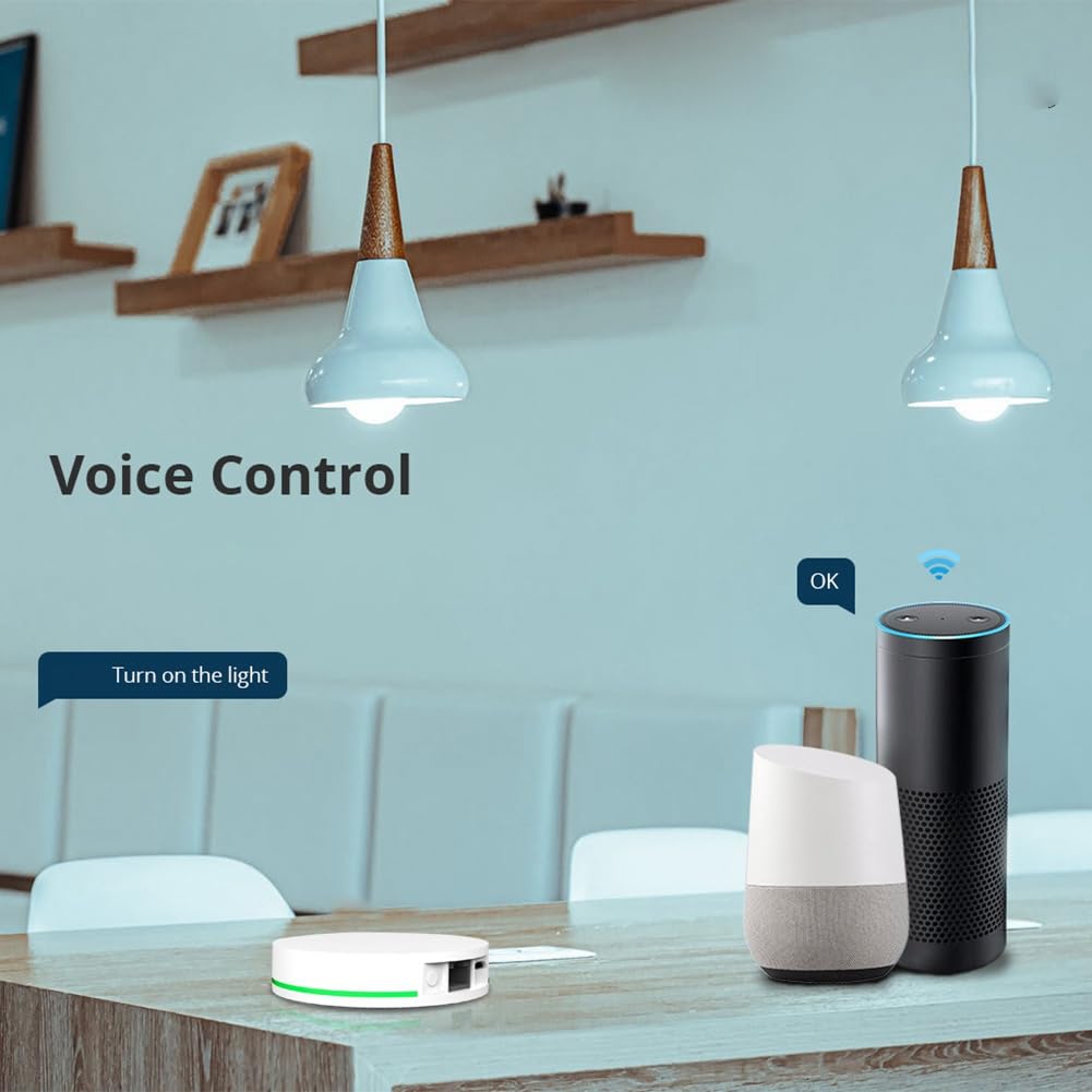 Tuya Zigbee Gateway Zigbee 3.0 Hub con de Cable de Red ConexióN por Cable Productos Smart Life Control Control de Voz