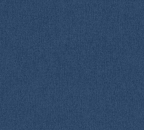 Daniel Hechter Vliestapete Unitapete einfarbig 10,05 m x 0,53 m blau 375216 37521-6