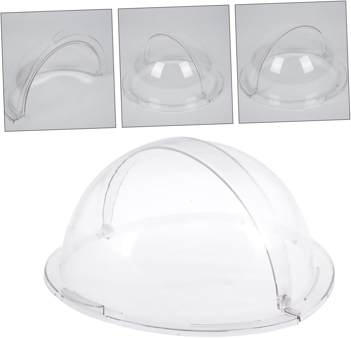 Round PC Food Insulation Cover – Multifunctional Display Lid for Fruits Cakes and Dishes – for Kitchen and Restaurant Use