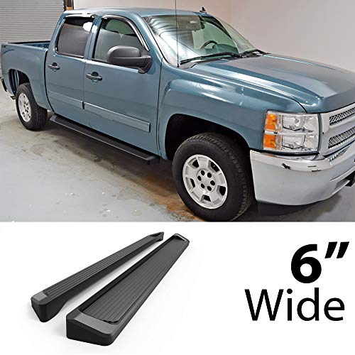 Estribos HD Ridez para Chevy Silverado y GMC Sierra 6" negro miniatura 2