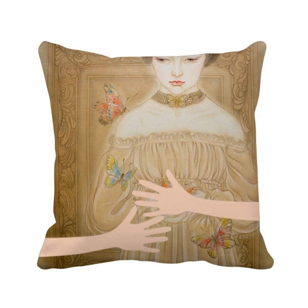 Robe de peinture chinoise papillon idée cadeau anniversaire original