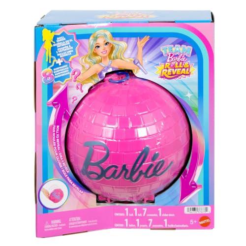 Barbie Team Roll and Reveal Pop Star Doll and Accessories - image 6