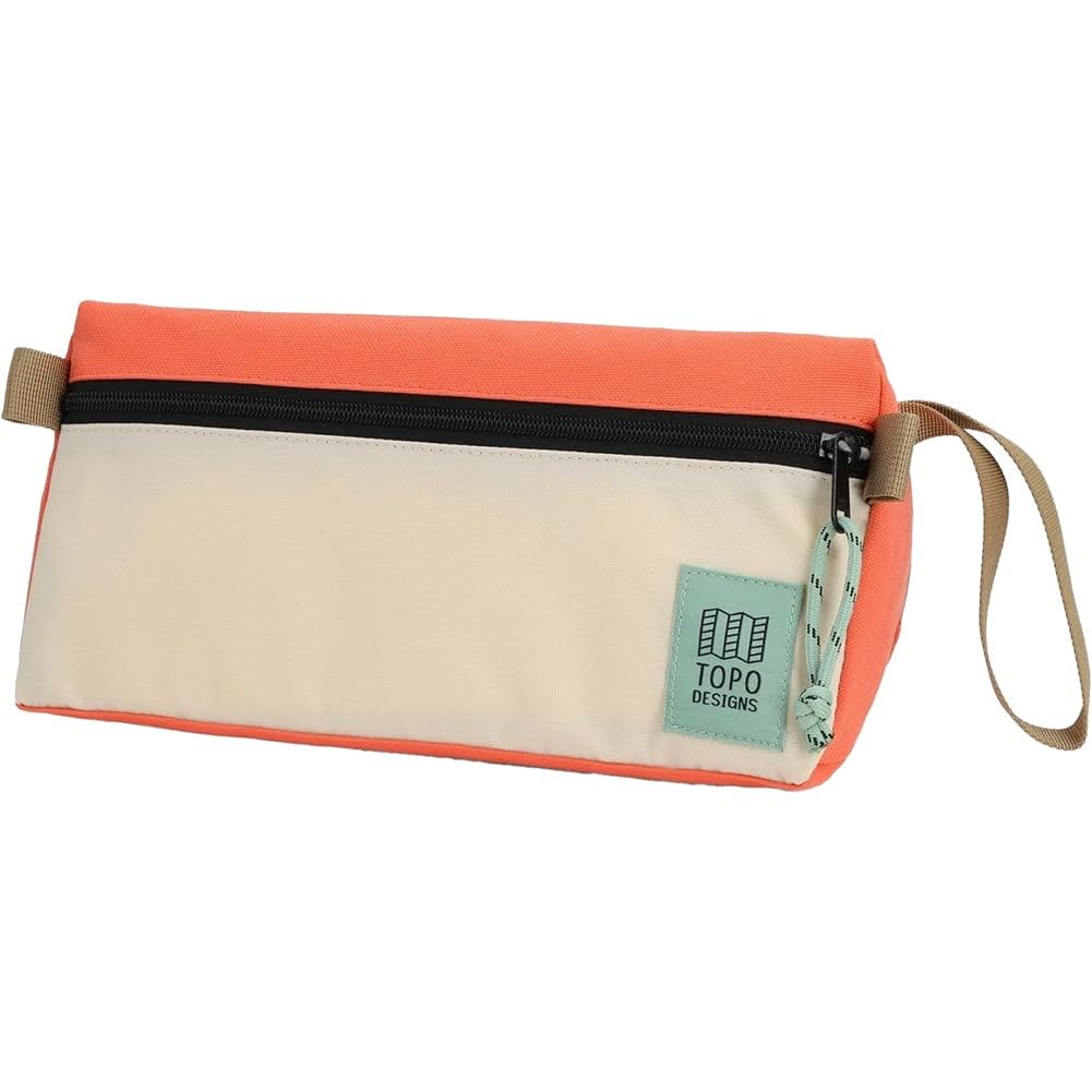 Topo Designs Dopp Kit, Almond/Emberglow, Carry-On 20-Inch