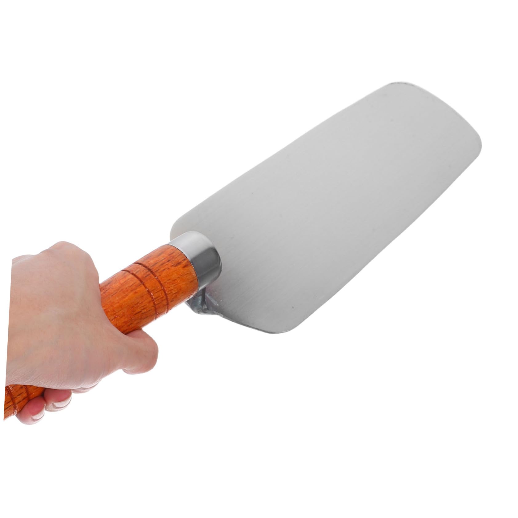 DOITOOL Cuchillo De Plano De Acero Inoxidable Herramienta De Albañilería Para Enlucir Paredes y Suelos De Llanas Para Cemento Interiores y Exteriores