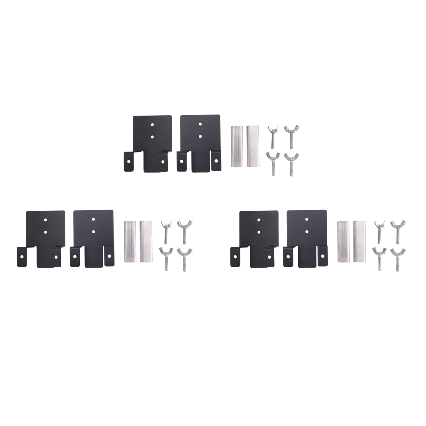 Vjsujehgy 6 PCS Non Slip Mattress Gripper for Metal Frame, Adjustable Non Slip Mattress Gaskets, Mattress Retainer Bar, Mattress