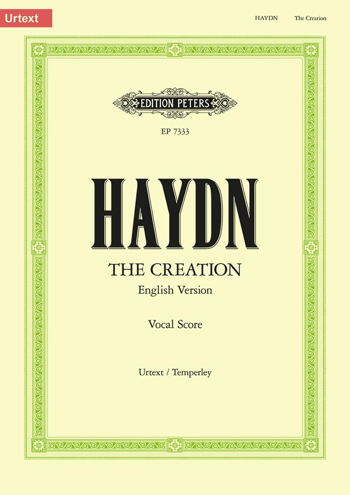 Haydn: The Creation (Vocal Score) (EP7333)