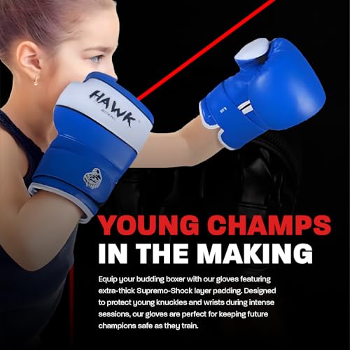 image for Hawk Sports Kids Boxing Gloves for Kids Children Youth Punching Bag Ki