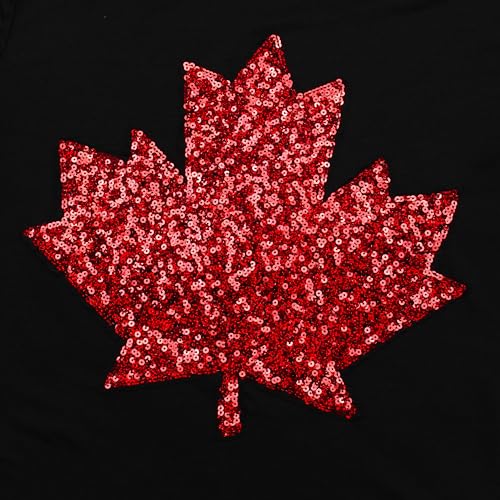Image of PESION Womens Short Sleeve T-Shirt Sequined Tops O-Neck Funny Graphic Tees Blouse