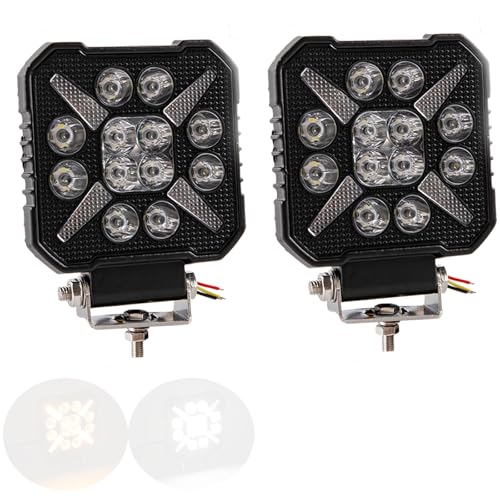 Feux de travail LED 12V 24V pour remplacer l'éclairage faible de camion