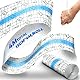 15CM X 4M Tattoo Folie Heilung, Wasserdichte Klebebandage Transparent Bandage PU Tape, Second Skin Transparente Atmungsaktive Hautschutzauflage für Tätowierte Haut
