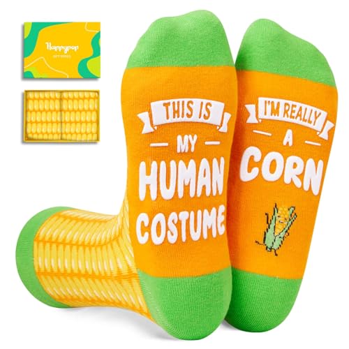 HAPPYPOP Plant Gifts - Stawberry Banana Pickle Cherry Sunflower Socks for Women