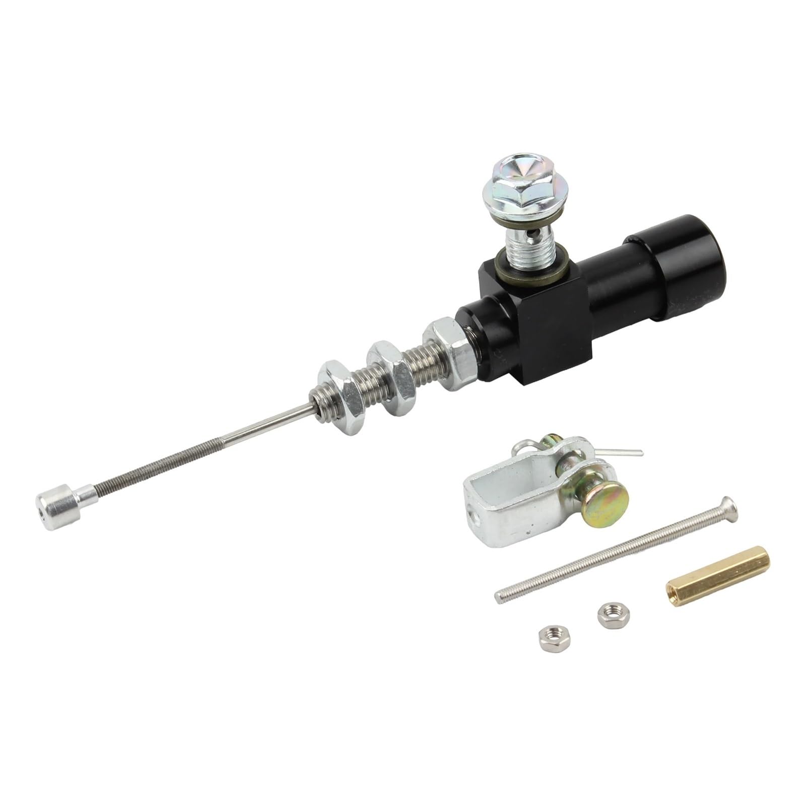 Kvswbre F Motorcycle Rear Brake Pump Universal 12.7Mm Piston Motorcycle Motocross Dir Bike Hydraulic Clutch Master Cylinder Rod Brake Pump Moto Accessories(F)