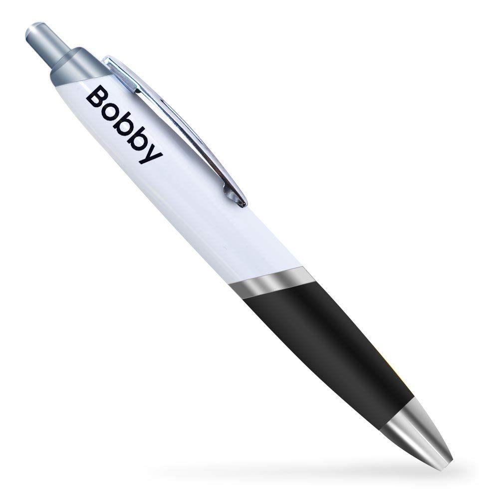 Destination Vinyl Ltd Name - BOBBY - Black Ballpoint Pen #211153