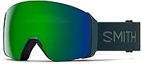 Smith 4D MAG Snow Goggles: Adult Ski & Snowboard Goggles with BirdsEye Vision, ChromaPop Sun Lens for Men & Women
