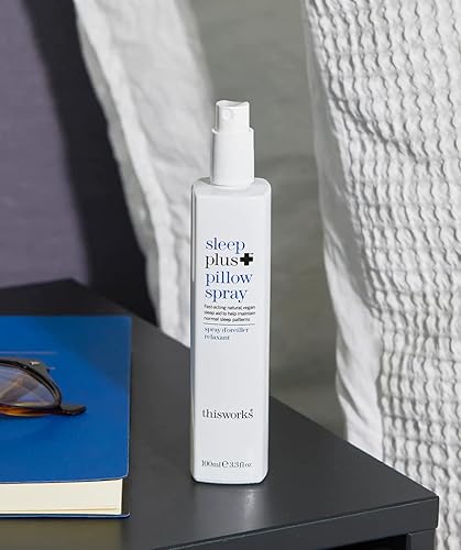 Miniatura 5 de THISWORKS Sleep Plus Pillow Spray de acción rápida natural con aceites esenciales de lavanda, vetiverto y manzanilla, 3.3 fl oz