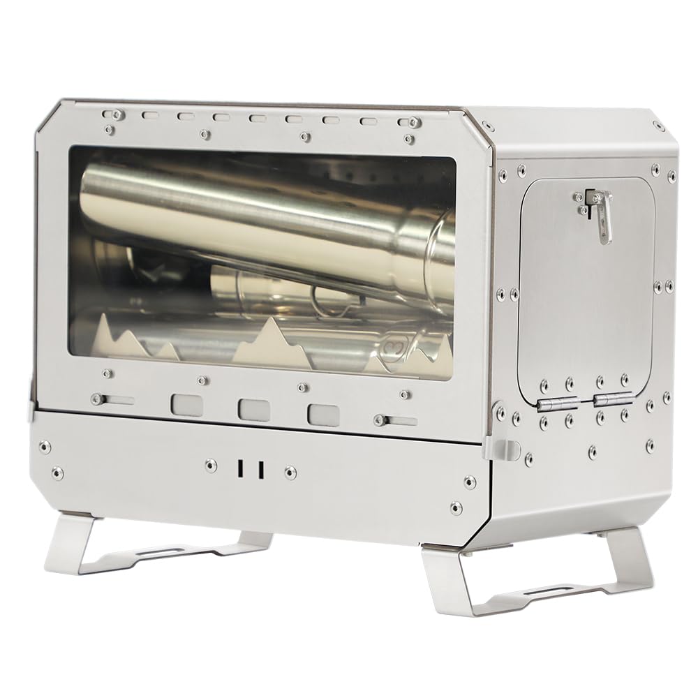 Soomloom卓上薪ストーブDECO2.0アップグレード テーブル暖炉 バーベ