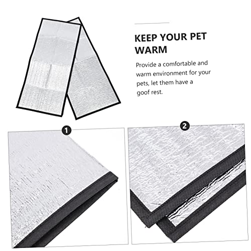 Veemoon 2pcs tapete térmico para reptiles miniatura 6