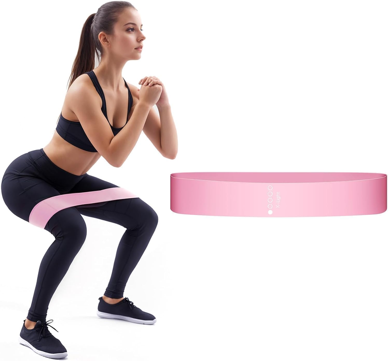 1 | 5 Pack Resistance Bands for Working Out, Workout Equipment, Exercise Bands for Home Gym & Stretching, Pilates Equipment, Fitness Equipment