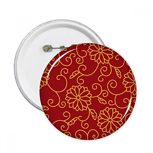 Pins Asie Bight Motif de fleurs pour personnaliser un sac ou une veste d'école