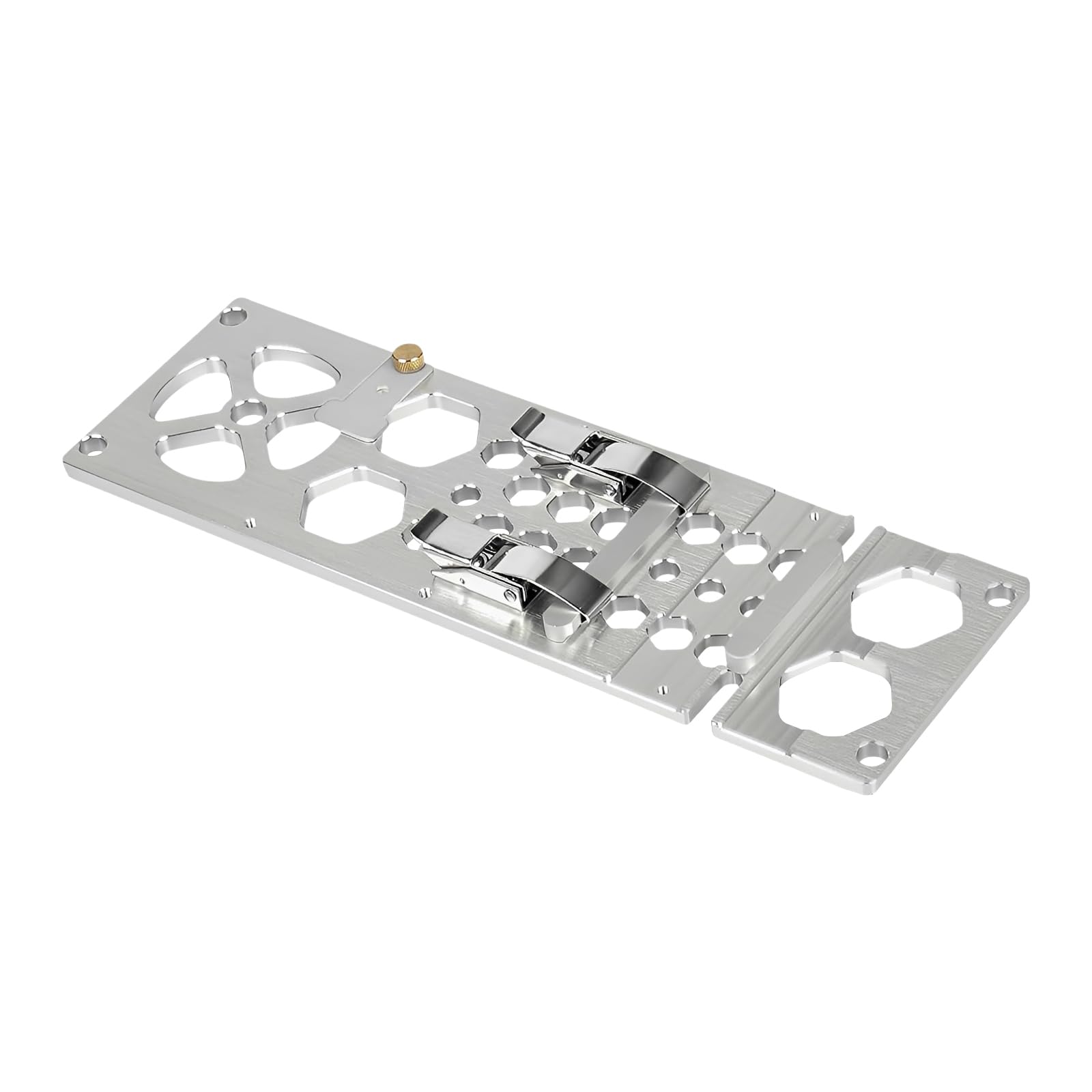 Ogranicznik kątowy prowadnica 90 stopni 340 mm do pił tarczowych | Aluminiowa obudowa 8 mm z szybkozłączkami, zaciski ze stali nierdzewnej, drewno, docięte meble