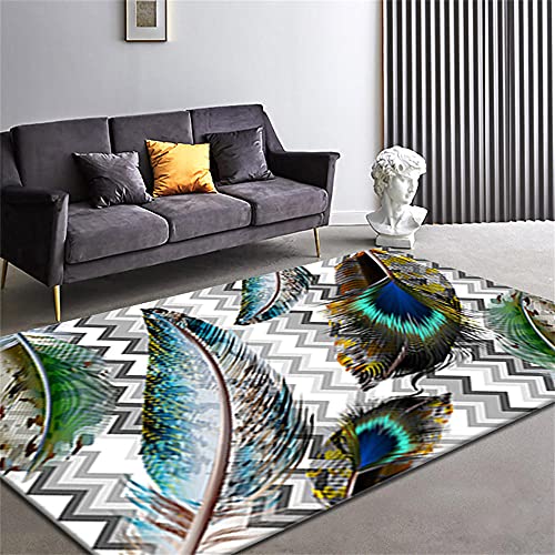 Tapis chambre garçon adolescent lavable en machine pour grand salon