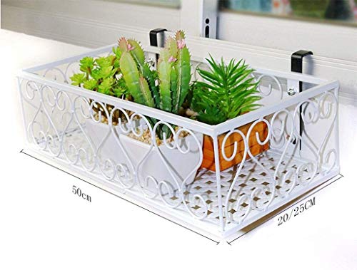 Support de plante de balustrade de balcon pour optimiser les petits espaces - 3