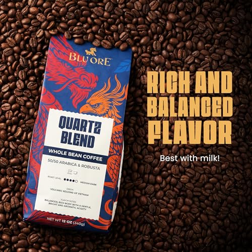 Café en Grano Blu Ore Quartz Blend 12 oz Tostado Medio miniatura 2