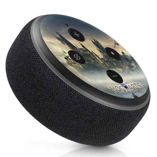 Skinit Decal Audio Skin Compatible with Amazon Echo Dot 3 - Officially Licensed Wizarding World Hogwarts Legacy Main Poster Design