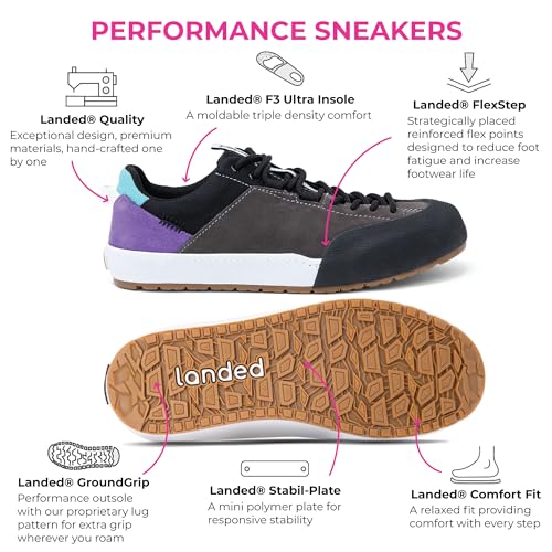 LANDED The Switchback Outdoor Approach Shoes Unisex Walking Shoes4