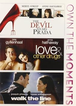 DVD The Devil Wears Prada / Love & Other Drugs / Walk The Line Book