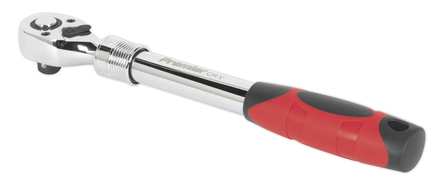 Sealey Ratchet Wrench 1/2"" Square Drive Extendable Chrome Vanadium Steel AK6688