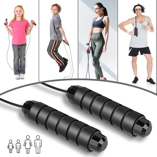 Bxegou BXEGOU001 2Pcs Jump Rope,Rapid Speed Jumping Rope For Workout Cable thumb #7