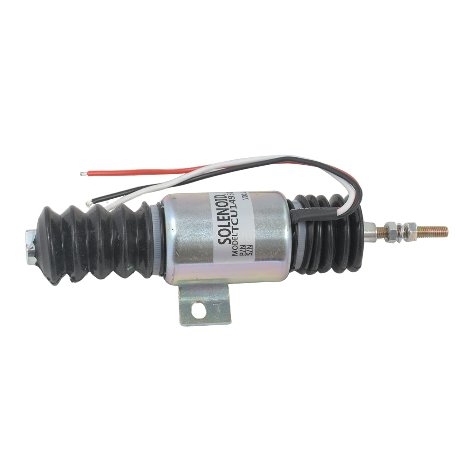 AM121994 TCU1-4931 - Válvula solenoide de apagado de combustible de 12 V compatible con cortacésped delantero John Deere 3225C 3235C 3245C F911 F925 F932 F935
