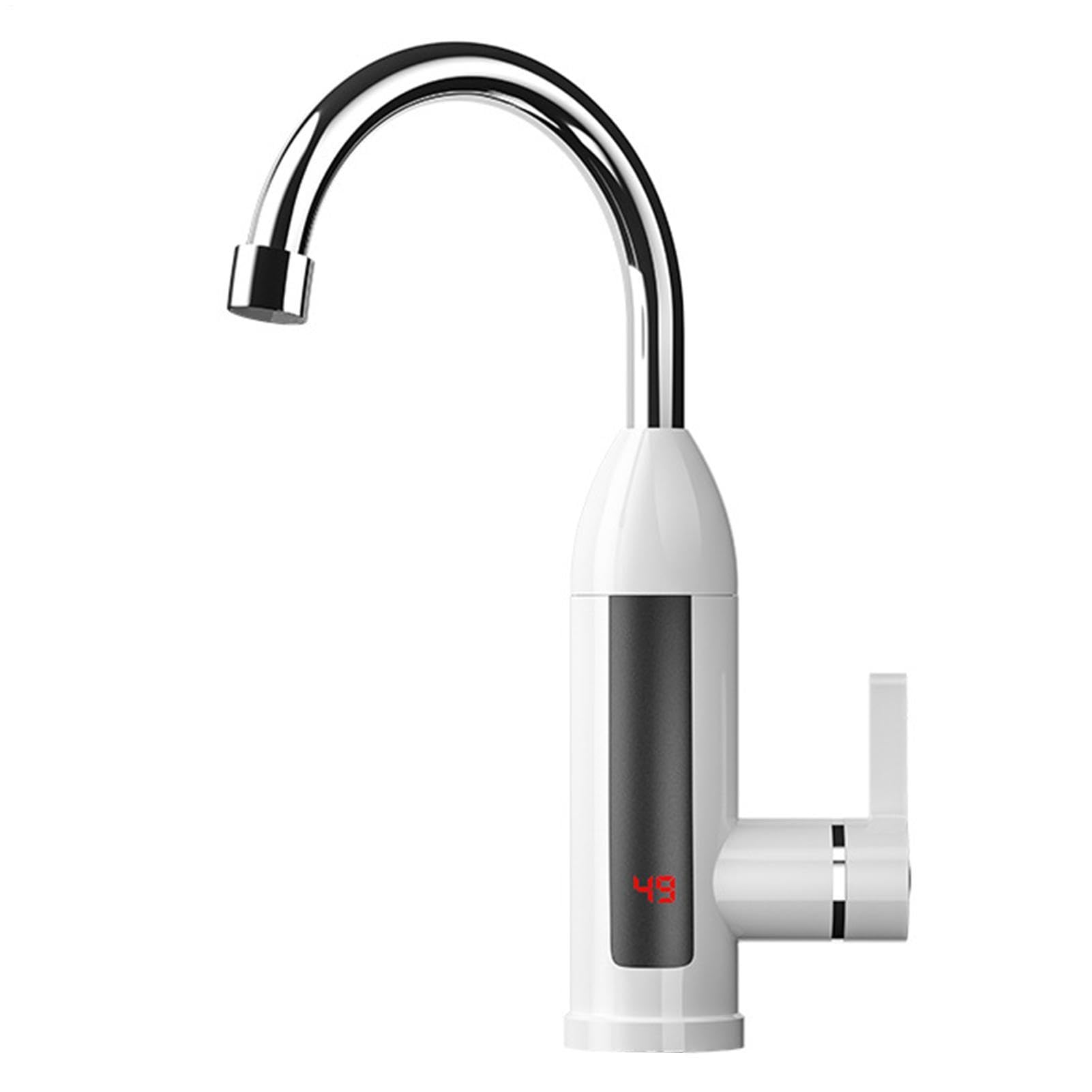 Chauffe-eau électrique de cuisine à chauffage rapide 110V et robinet d'évier LED