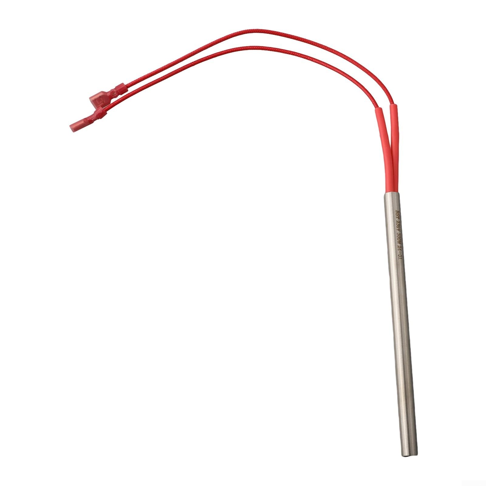 Besttoolifes Nemaxx Piec na pellet świecący zapłonnik 300 W 230 V kompatybilny z modelami P6 P9 P12 pręt grzewczy ze stali nierdzewnej średnica 9,5 mm długość 150 mm