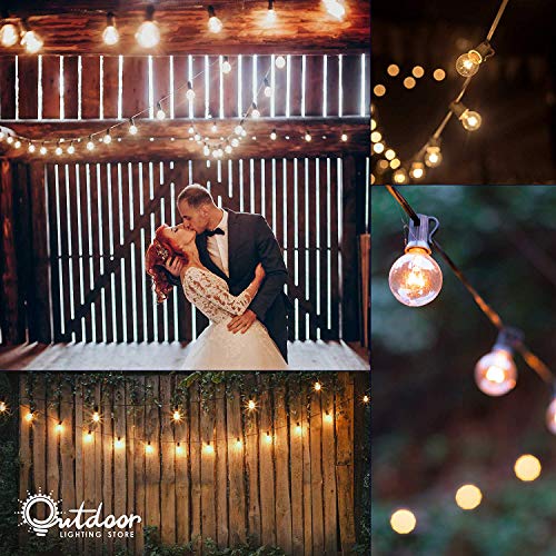50ftblackstringlights60g40globebulbs10extraconnectablewaterproofindooroutdoorglobestringlightsforpatiospartiesweddingsbackyardsporchesgazebospergolasandmore Urban Country Home Decor 50ft black string lights 60 g40 globe bulbs 10 extra connectable waterproof indoor outdoor globe string lights for patios parties weddings backyards porches gazebos pergolas and more urban country home decor