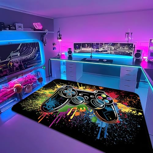 Tapete Gaming para Cuarto de Niños 5'x7' Antideslizante miniatura 6