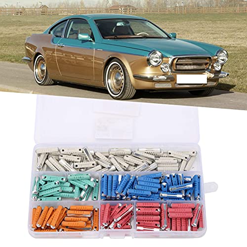 Yctze 200Pcs Auto Fuses - 5A/8A/10A/16A/25A Fuse European 32V Boxed Assorted Fuses Automotive Accessory Car Fuse Kit Automotive Fuse Torpedo Fuse Kit #TOP5