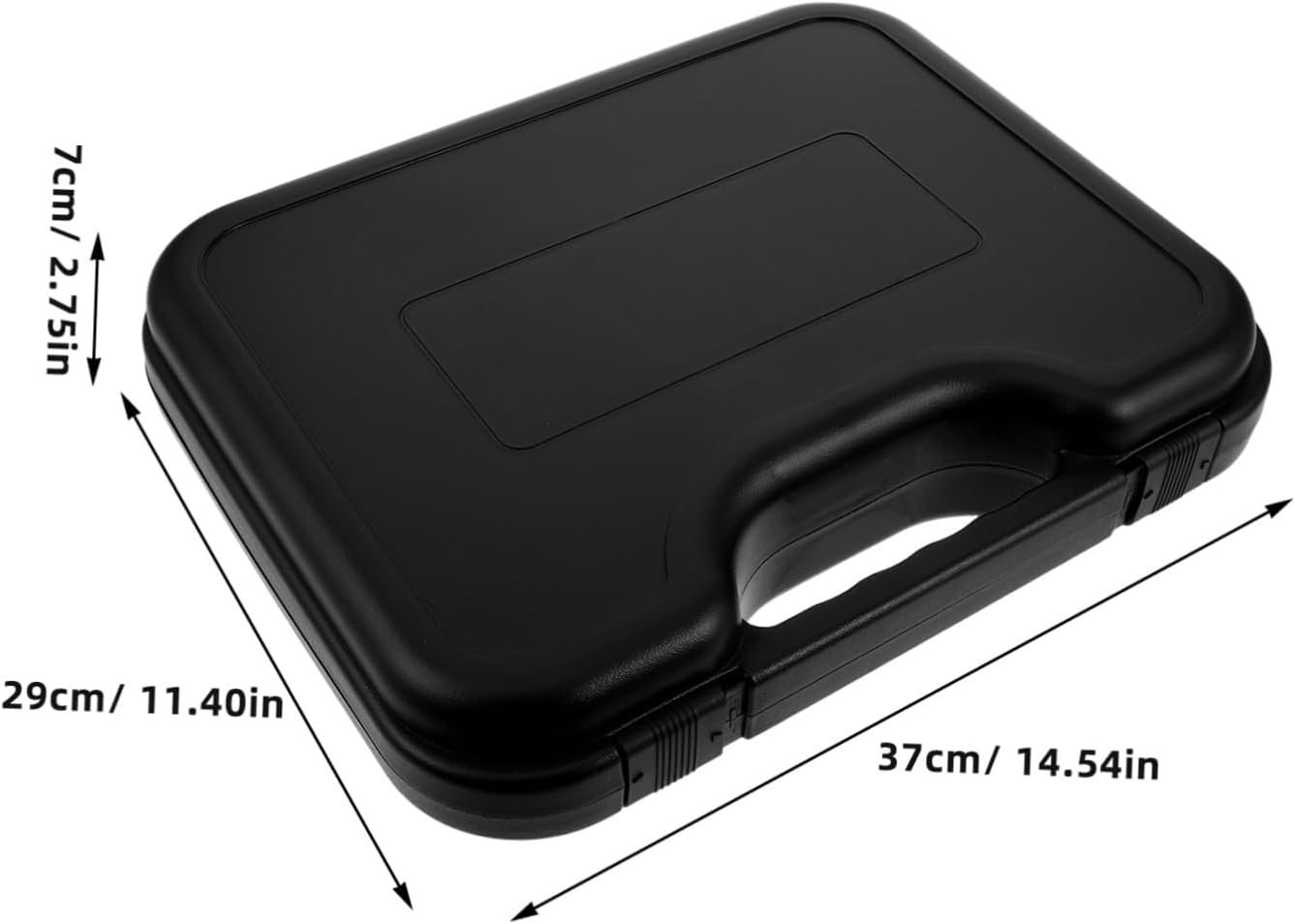 Portable Microphone Hard Carrying Case Accessory Storage for Travel and Recording Equipment Shockproof Plastic Design for Microphones and Gear