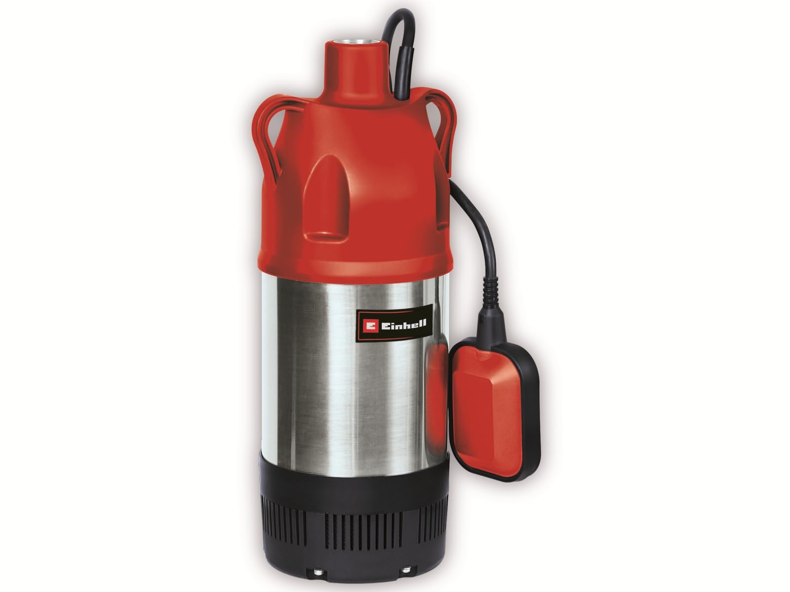 Einhell Submersible Pressure Pump GC-DW 900 N (900 W, max. 6000 l/h, 32 m Head, Foreign Bodies up to 2.5 mm, infinitely Height-Adjustable Float Switch)