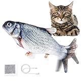 ✔Hochwertige Materialien: Hergestellt aus hochwertigem Plüschgewebe, gefüllt mit PP-Baumwolle und Katzenminze aus biologischem Anbau, weich und bequem, ungiftig und sicher, kann die Stimmung und den Stress von Katzen reduzieren und ist eine ausgezeichnete Wahl für Haustiere. Wird für Katzen zum Kauen, Beißen und Treten verwendet. Nicht jede Katze wird einen so lustigen Spielzeugfisch mögen, bitte kaufen Sie sorgfältig ein, danke!