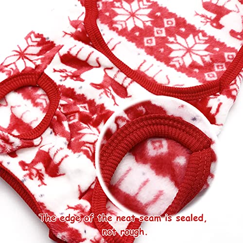 Disfraz Navidad para Perro Gato Suéter Rojo X-Small miniatura 2