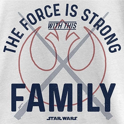 STAR WARS Girl's A New Hope The Force is Strong with This Family T-Shirt2