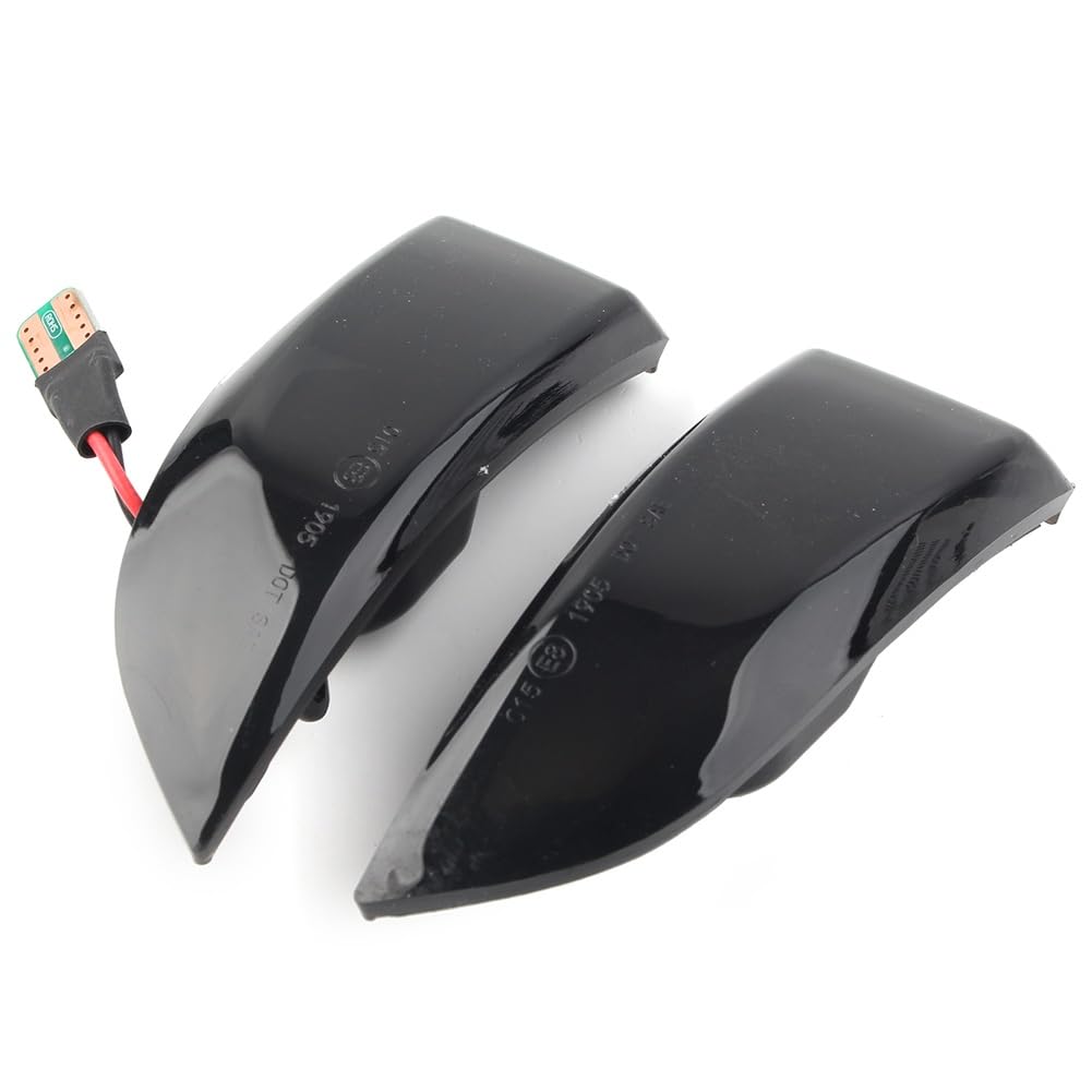 NOCHE Intermitentes Dinámicos 2 Uds. Lámpara De Espejo De Luz De Señal De Giro De Coche Dinámica LED Para Megane MK3 Para Grand Para Scenic Indicador Retrovisor