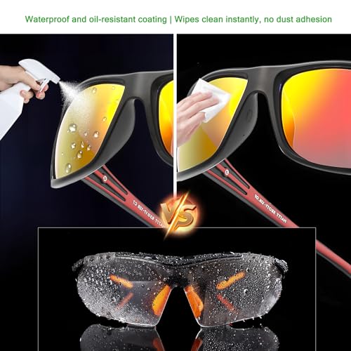 Tactical Polarized Sunglasses HD Lens UV400 Lightweight for Mountain Climbing Water Sports Cycling4