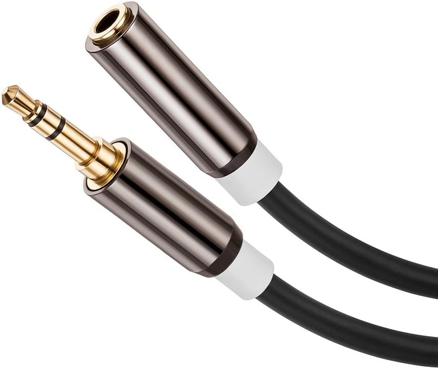 Aux Extension Cable 30ft, ShineKee 3.5mm Male to Female