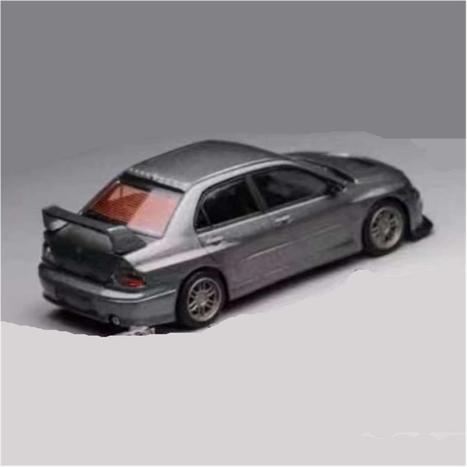 1/64 for Evo 8 Evo9 Varis Isuzu Trailer Alloy Car Model(Gray A,with Box)