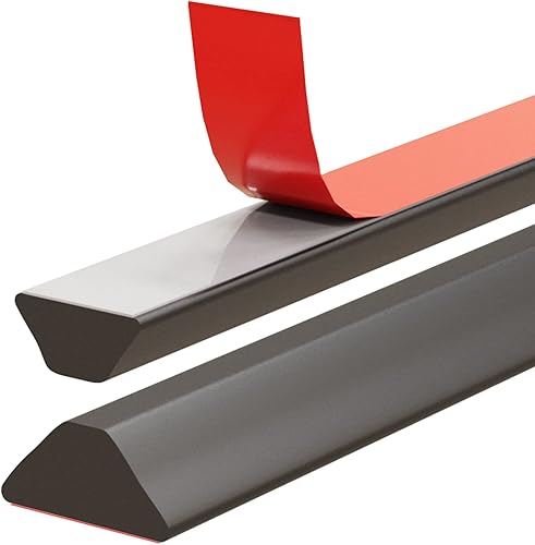 Barrera de agua para umbral de ducha, puerta de ducha y tira de agua de cocina, protector de ducha para separación seca y húmeda, tira de sellado de